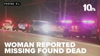 Rhode Island woman reported missing last year found dead