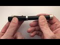 Обзор перьевой ручки Graf von Faber-Castell Intuition Ribbed Black