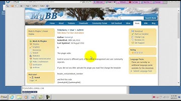 mybb admin plugin how to install mybb plugin
