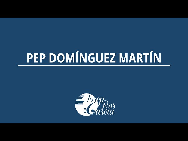PEP DOMÍNGUEZ MARTÍN, pasdoble de Josep Ros Garcia