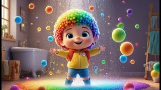 Splish, Splash, A Rainbow Bath Colorful Bath Song For Kids Learn Colors And Clean Fun