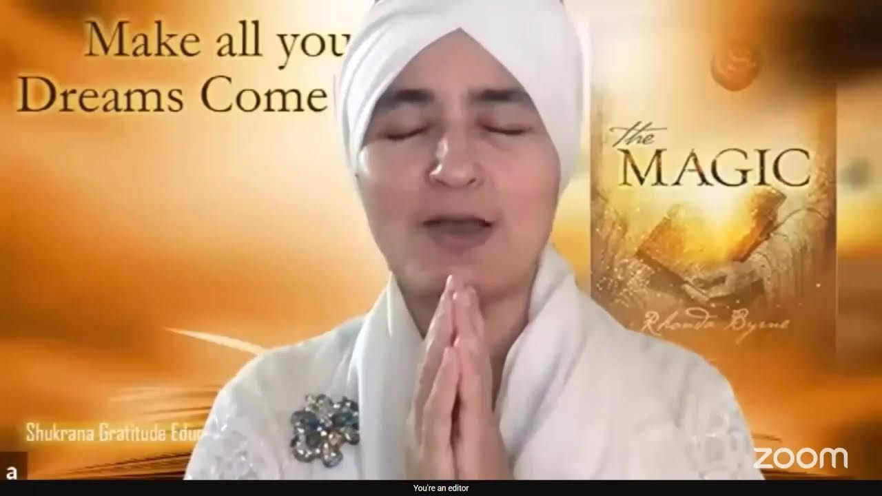 40 DAYS DEEP GRATITUDE PRACTICE SESSION WITH AASHMEEN MAM
