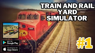 Train and rail yard simulator - Gameplay Walkthrough (Android, iOS) | #jerryisgaming #1 screenshot 3
