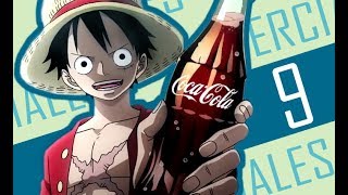9 COMERCIALES MAS RAROS VERSIÓN ANIME !!