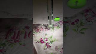 Embroidery with me in the hoop baby bib