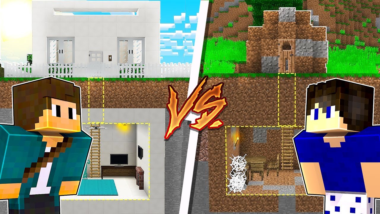 Desafio da Base Secreta no Minecraft