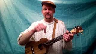 Video thumbnail of "Tupelo Honey - Van Morrison (ukulele tutorial by MUJ)"