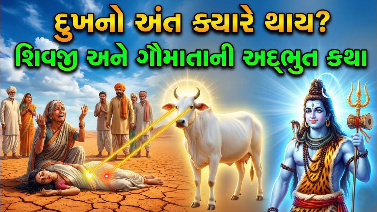 દુઃખોનો અંત ક્યારે અને કેવી રીતે થશે? સ્વયં શિવજીએ બતાવ્યો અદ્ભુત ઉપાય | ગૌમાતાની હૃદયસ્પર્શી કથા