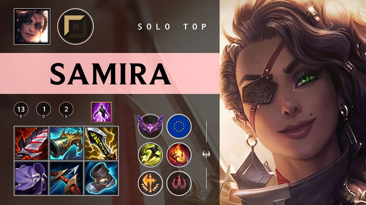 Samira Top vs Irelia - EUW Master Patch 26.02