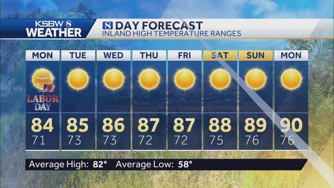 Warm Labor Day with pleasant temps - YouTube