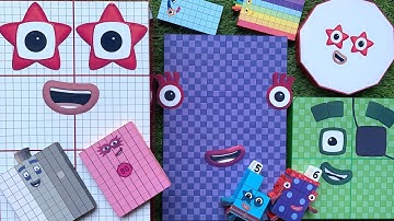 Looking for Numberblocks NEW 11301 Puzzle Tetris Space ASMR  Numberblocks Satisfying Video