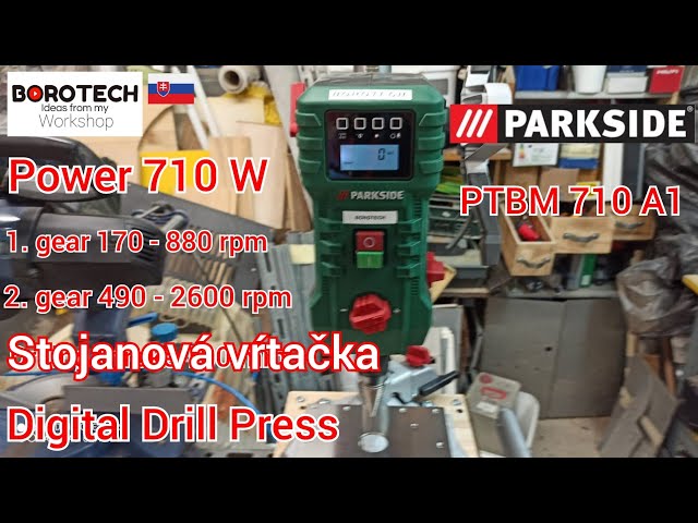 PARKSIDE PTBM 710 A1 load and play test 
