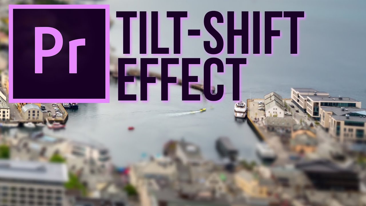 Tilt-shift photography - Adobe