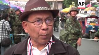 Blast at anti-government rally leaves at least two dead, 24 injured