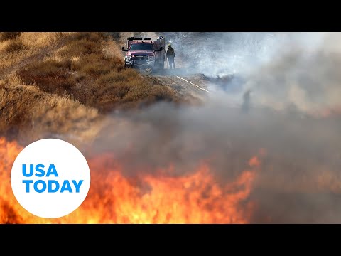 California brush fire spreads over 4,600 acres, forces evacuations | USA TODAY