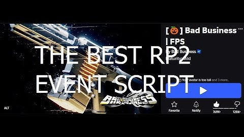 Roblox Bad Business THE BEST UPDATED Ready Player 2 event script [Roblox Exploiting]