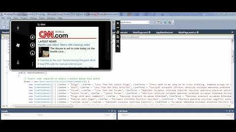 A quick look at Windows Phone 7 development