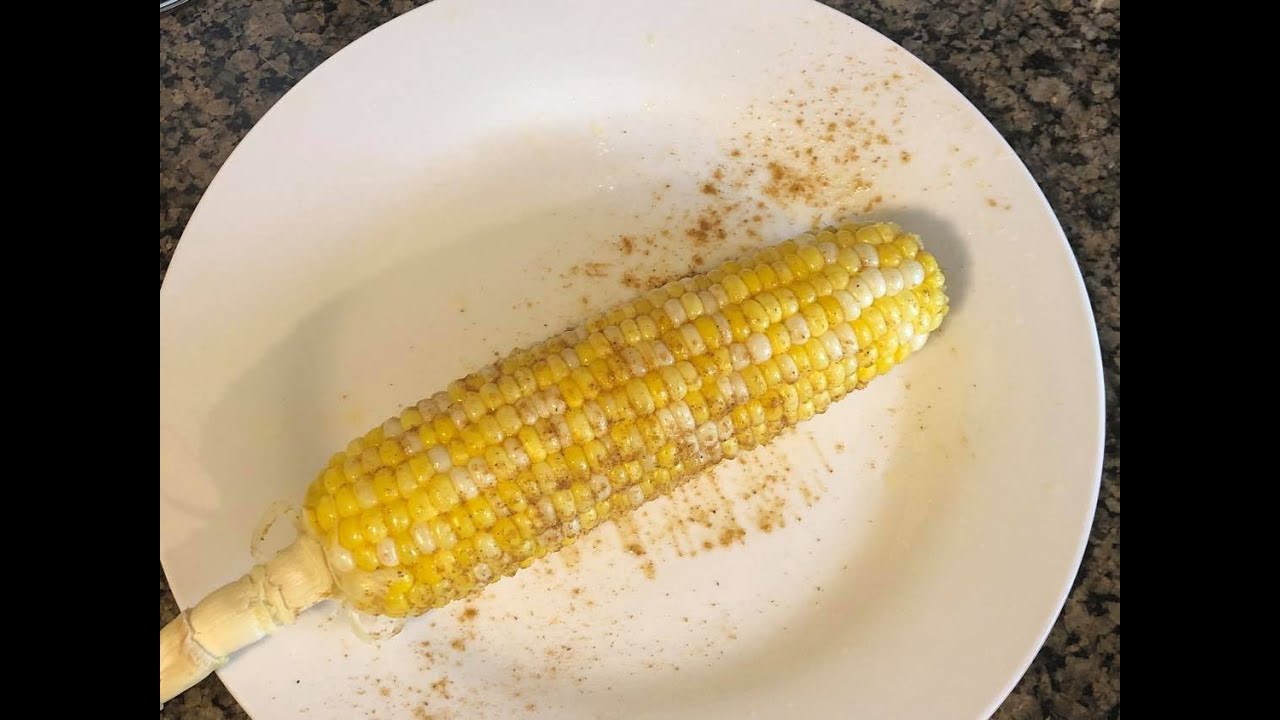 Buttered Corn in Microwave 2 minutes Recipe YouTube