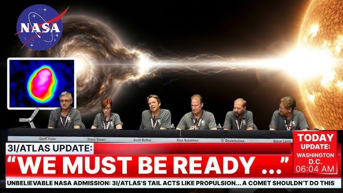 3I/ATLAS Has CRACKED After Direct Blast from Sun, NASA CONFIRMS It Shouldn't  Survive - YouTube
