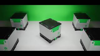 HOREN's foldable IBC can carry and transport the tomato juice, more efficiency