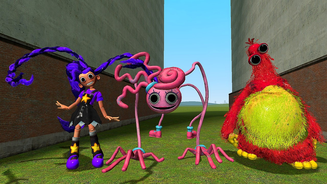 Surviving the Lily Lovebraids Monsters & Chum, Mommy Long Legs Poppy Playtime Chapter 5 |Garry's Mod