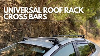Universal Roof Rack Cross Bars | Unboxing & Installation Guide