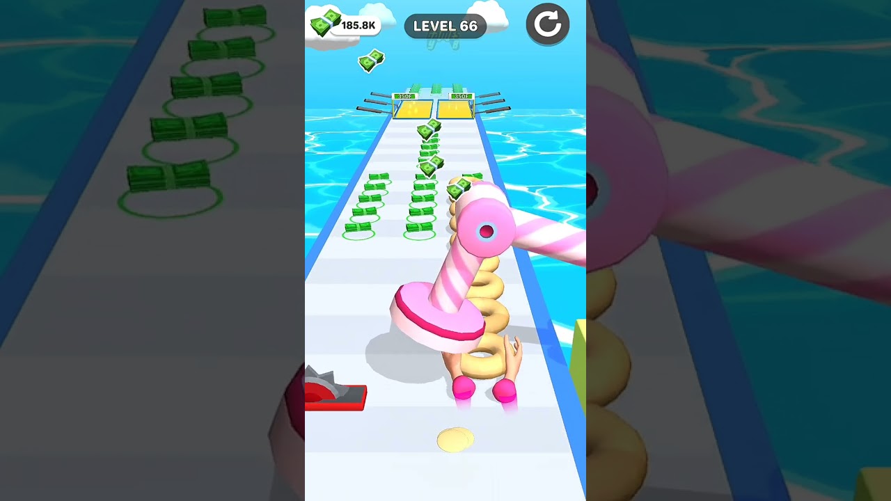 BAKERY!! Donut Stack Run 66 