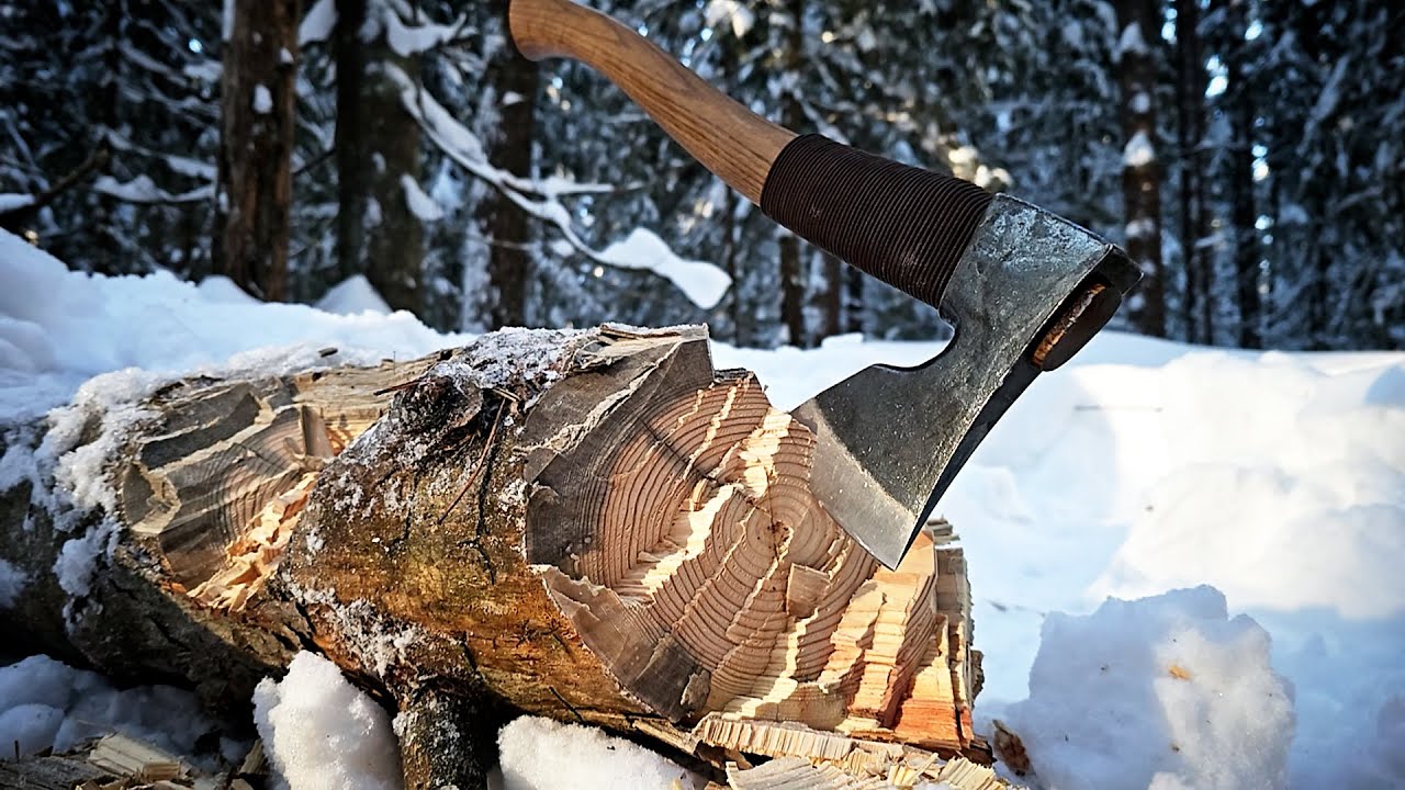 Самый практичный топор для леса. Удлиненный "Егерь" от Аники. - YouTube