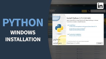Python Tutorial - WINDOWS installation walkthrough
