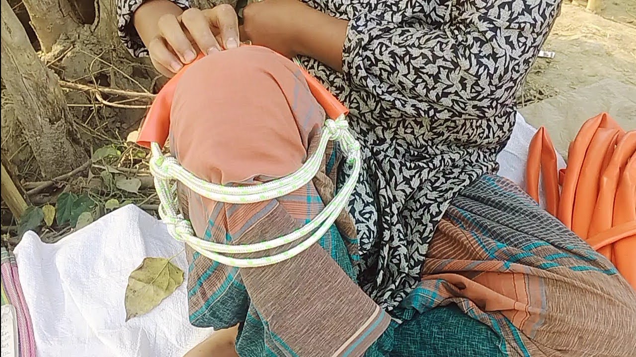 বড় গরুর জন্য ডবল দড়ি দিয়ে কিভাবে মুখের দড়ি তৈরি করবেন Channel idea T