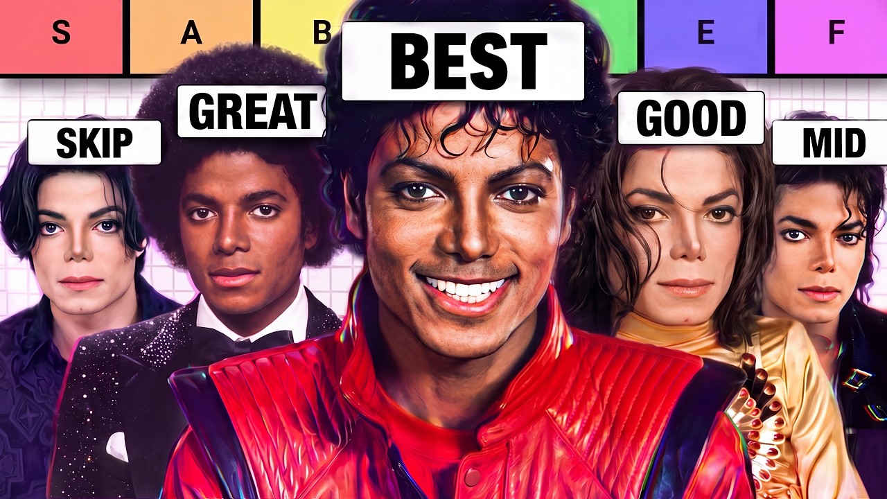 Obejrzyj I Ranked Every Michael Jackson Song Ever Made | Ultimate Tier List w YouTube Obejrzyj I Ranked Every Michael Jackson Song Ever Made | Ultimate Tier List w YouTube