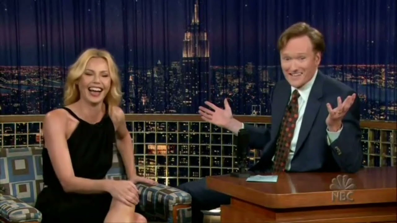 Connie Nielsen on "Late Night with Conan O'Brien" - 8/18/05