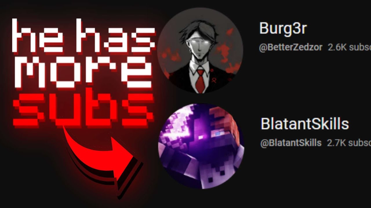he has more subs than me... - YouTube