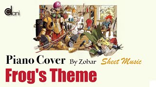 Frog's Theme (Zohar) Chrono Trigger Yasunori Mitsuda Piano Cover Sheet Music