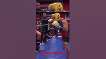 BRUTAL💥SPARRING PARTNERS BOTH THROWING KNOCKOUT PUNCHES 👊🏽