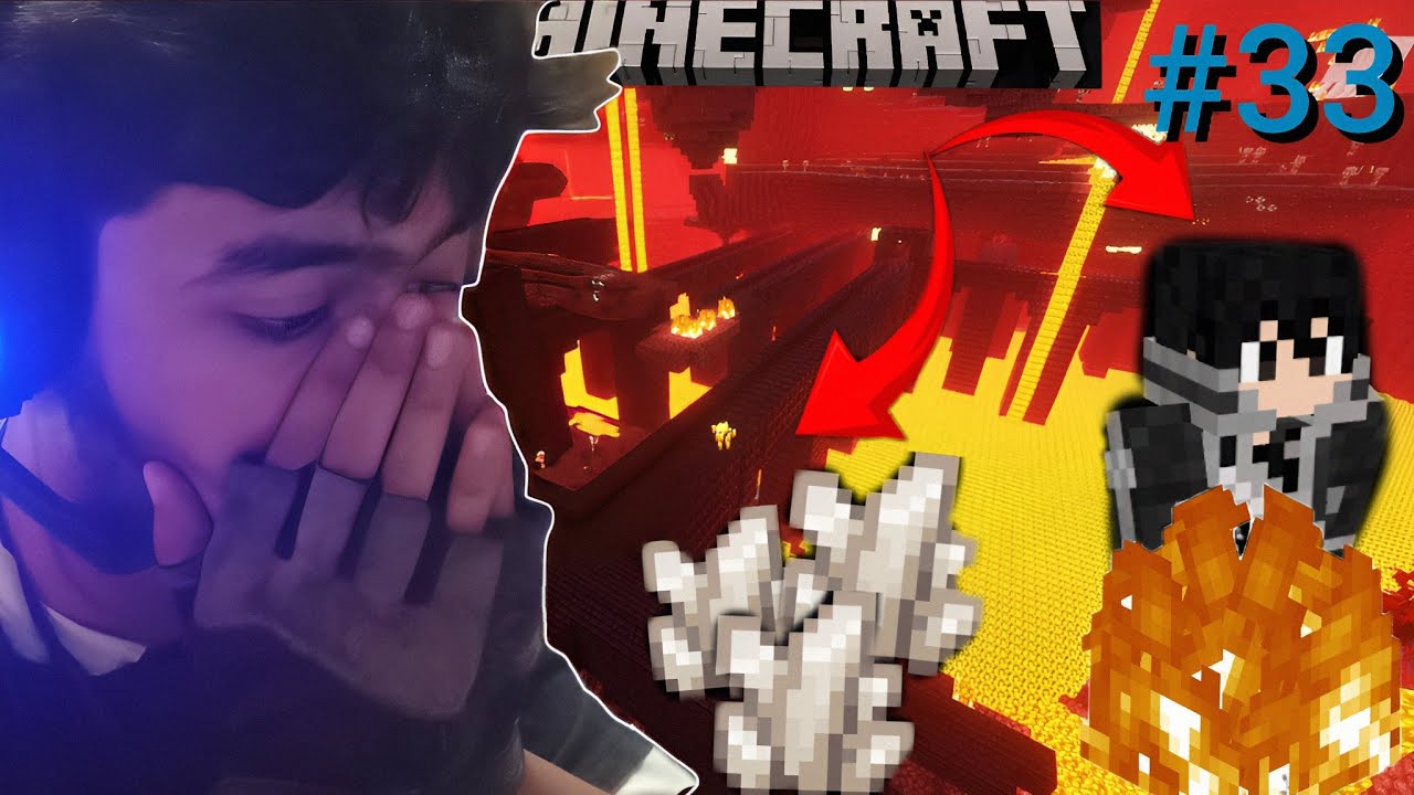 MINECRAFT EPISODE 33 || COLLECTING QUARTZ IN NETHER WORLD GONE WRONG ...