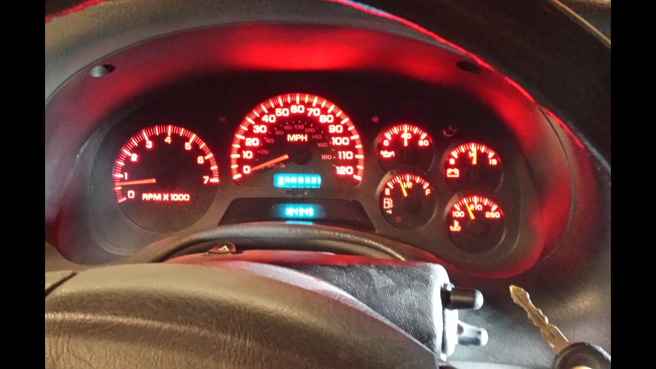 Turn off a Trailblazer or Envoy without using the key - YouTube