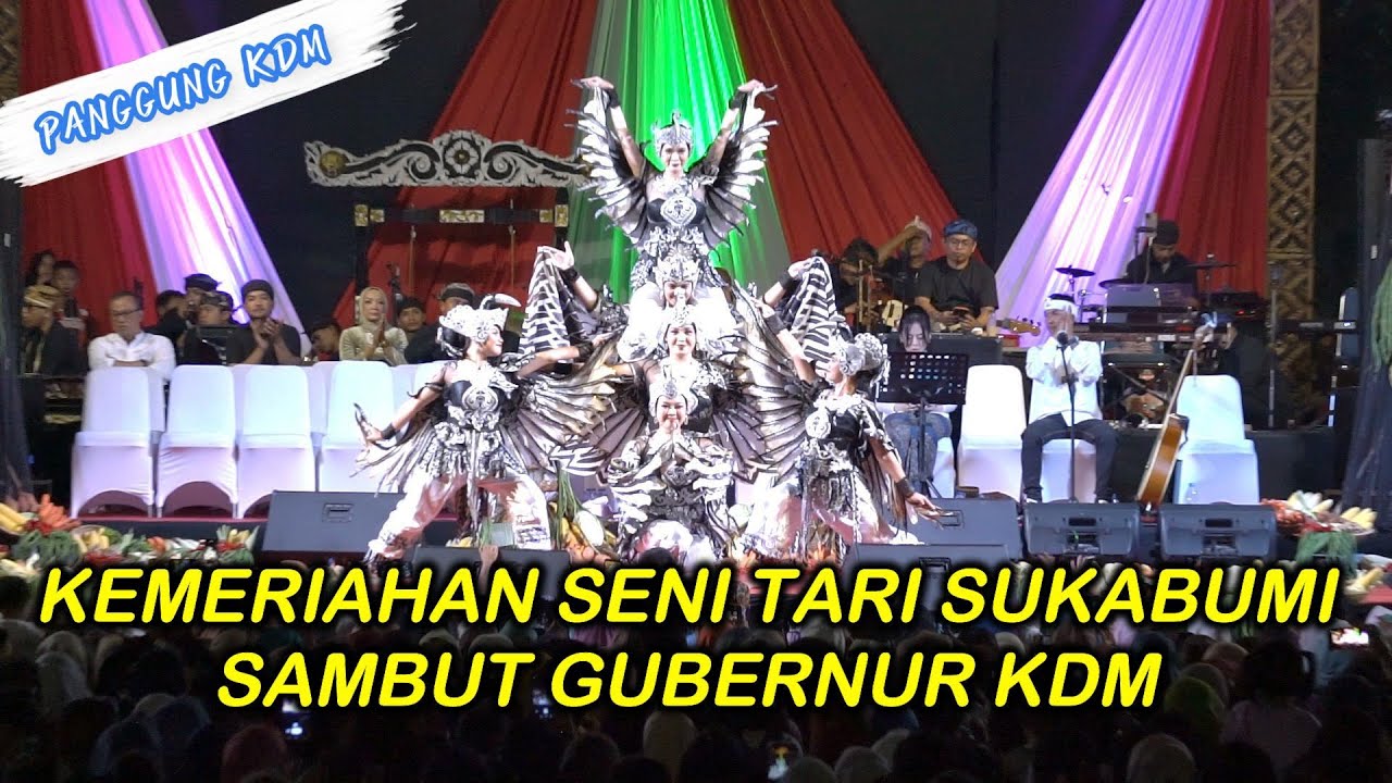 MERIAH | Kesenian Tari Sukabumi Sambut KDM Abdi Nagri Nganjang Ka Warga