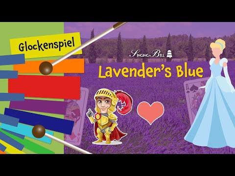 Lavender&#039;s Blue (Dilly Dilly) | Easy Glockenspiel / Xylophone Tutorial
