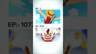 Before And After Monkey D. Luffy One Piece