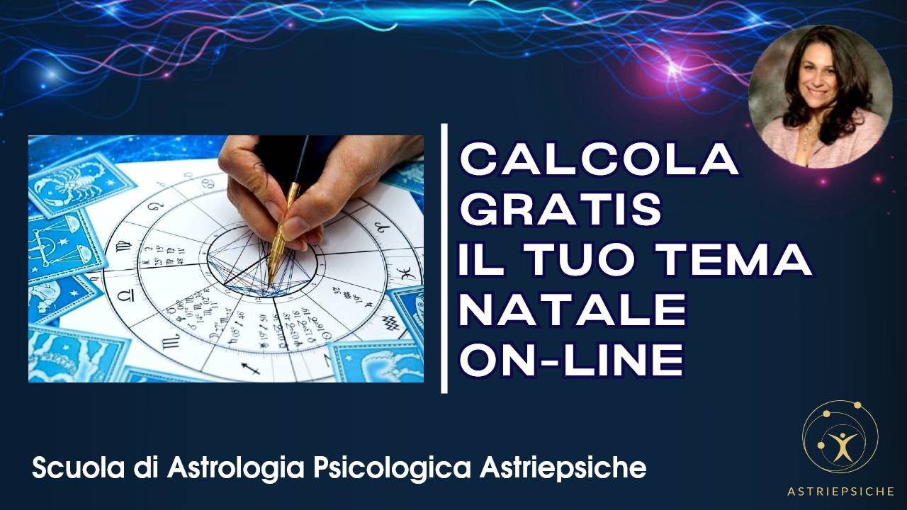 Come Calcolare Il Proprio Tema Natale Calcola il tema natale gratuitamente on-line - YouTube
