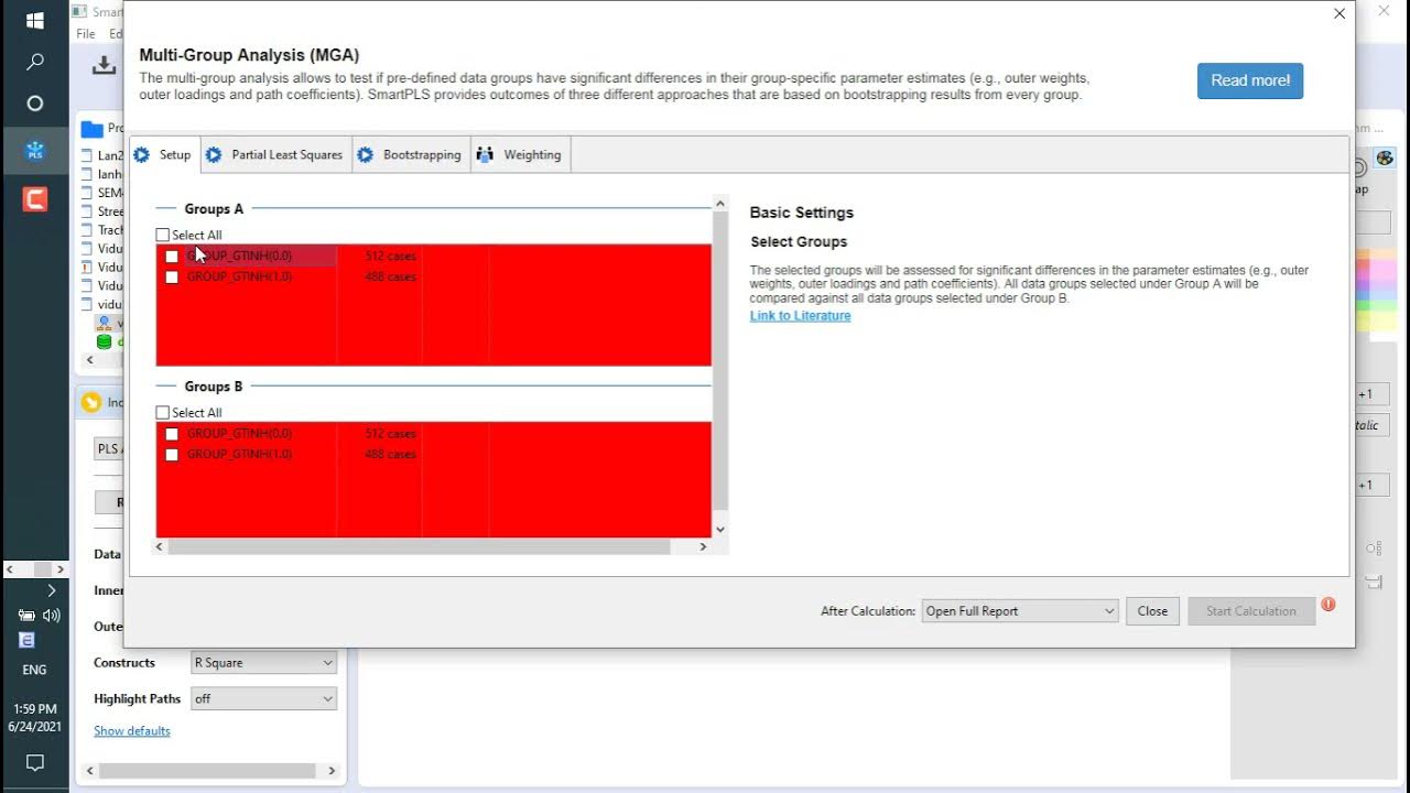 Hướng dẫn SmartPLS Phân tích phân nhóm MGA Multigroup analysis YouTube