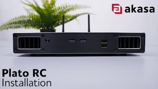Installation guide of our Akasa Plato RC with the ASUS NUC 15 Pro
