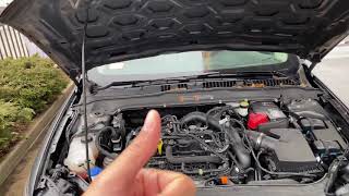 Ford Fusion – Battery location