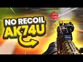 THE NO RECOIL AK74U IN COLD WAR (Best Pro Class)