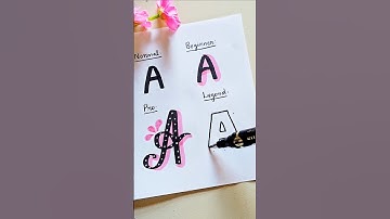 😍Which one is you?? #lettering #calligraphy #shorts #viral #trending