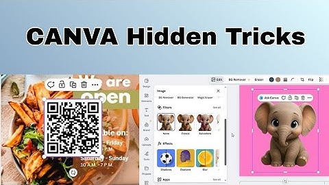 CANVA Hidden Tricks 😎