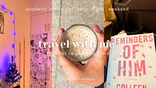 travel to chandigarh | silent vlog,nuego,chandigarh,chai,aesthetic indian | slice of life ☕️