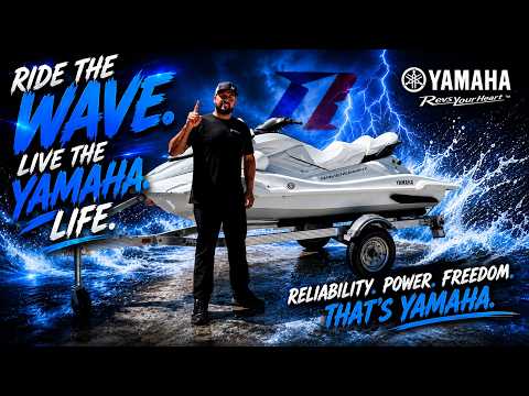 PICKING UP MY NEW 2026 YAMAHA FX CRUISER SVHO FROM ROUTE 1 MOTORSPORTS AND FIRST RIDE