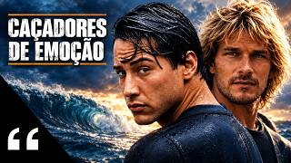 Caçadores de Emoção | Filme de Ação com Keanu Reeves | A Nota Filmes